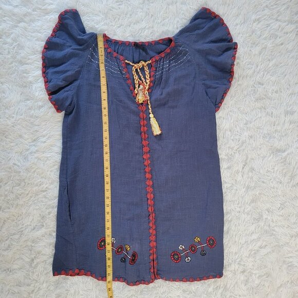 Banjara Bohemian Summer Dress with Pockets - Size Small - Picture 6 of 11